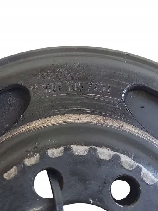 Polia do virabrequim SKODA OCTAVIA II 2.0L gasolina OEM 06F105243J image 4