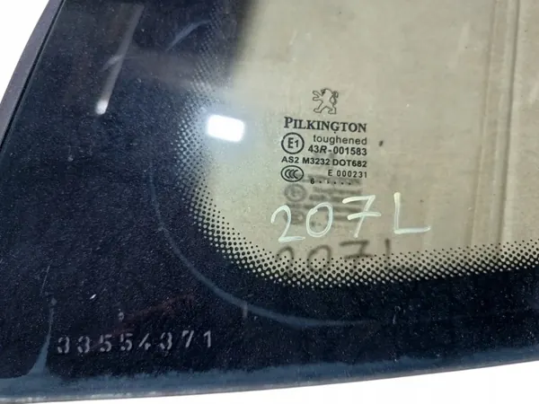 Vitre latérale OEM DWP200012 pour Peugeot 207 image 3