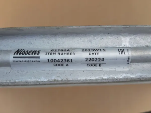 RADIADOR DE AGUA MERCEDES C-KLASA W204 62786A image 8