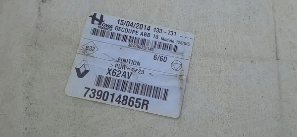 Plafonnier Renault Master III OEM 739014865R image 5