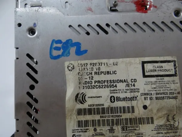 BMW X1 E84 CD Radio OEM 9283711 - Gebraucht image 6