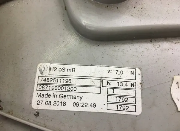 OEM 7482511196 Taklucka lock för Renault Trucks image 7