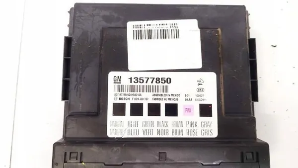 Opel Insignia Komfortmodul 2010 2.0L 13577850 image 2