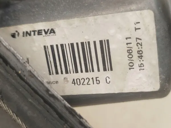 Elevador de vidro dianteiro Citroen C3 2011 402215C image 2