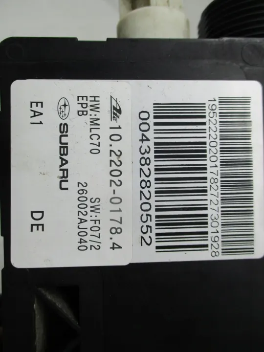 Mécanisme de frein à main Subaru Legacy 09-14 OEM 26002AJ040 image 8