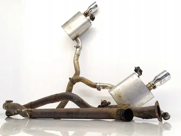 Complete Sport Exhaust De-Cat Milltek Audi A4 B9 2.0 TFSI OEM 75Q9D3KZF image 2