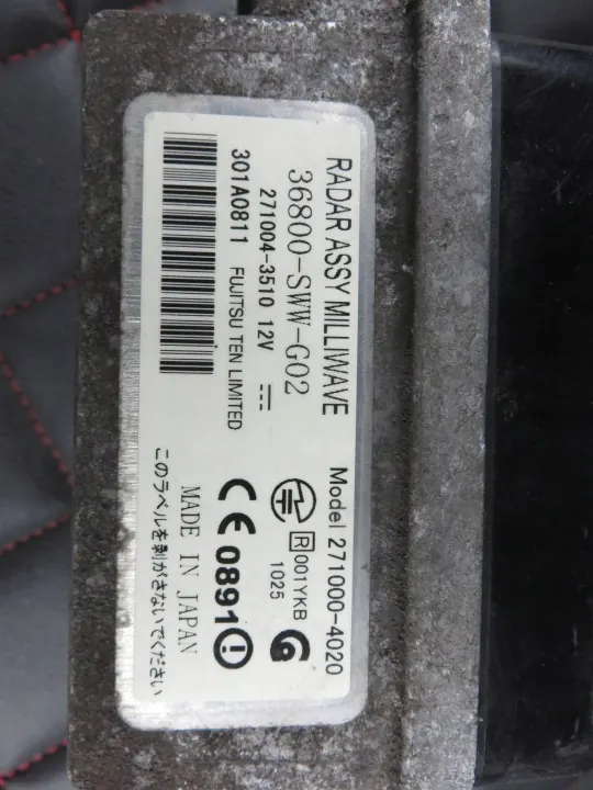 Honda CR-V actieve cruise control radar OEM 36800SWWG02 image 3