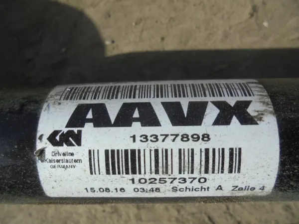 OEM 13377896 AAVX Höger drivaxel för Opel Zafira C image 4
