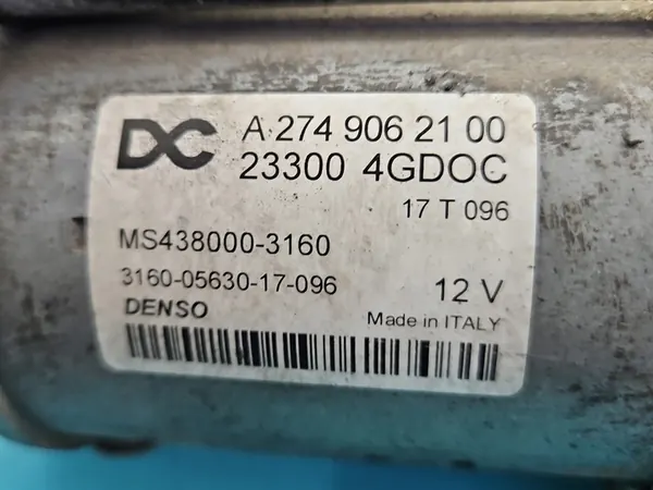 Motor de arranque Infiniti Q50 I 13-17 2.0 T 23300-4GD0C image 5