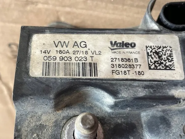 VW AMAROK 2H 3.0 TDI Alternator 059903023T image 4