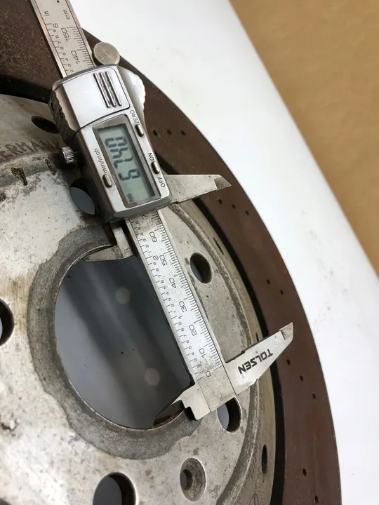 Disco de freio dianteiro Audi R8 RS4 RS5 esquerdo direito image 6