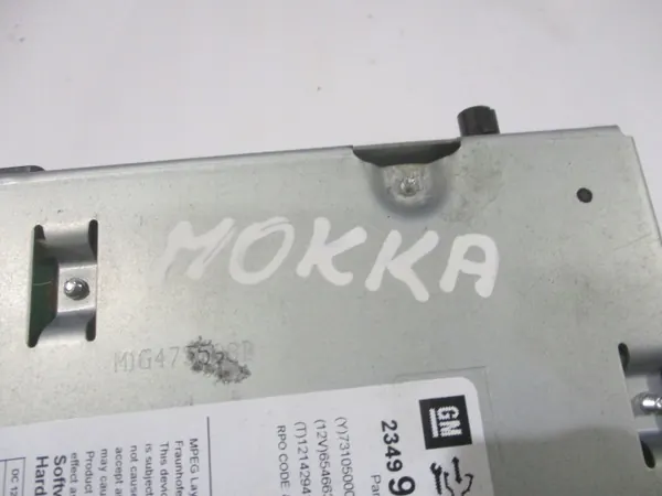 Käytetty Opel OE navigointiyksikkö OEM 23499778 image 5