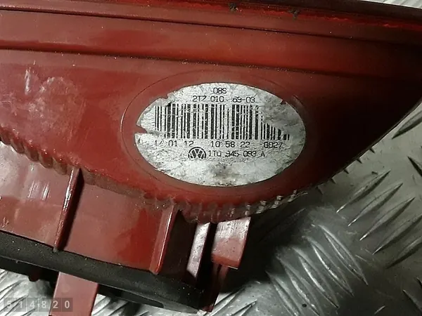 Vänster bakljus VW Touran 2010-2015 OEM 1T0945093A image 7