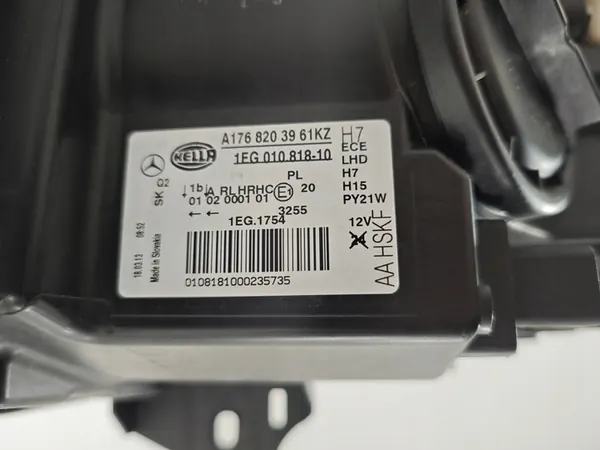 Rechter Koplamp Mercedes A-Klasse 176 2012-2015 A1768203961 image 8