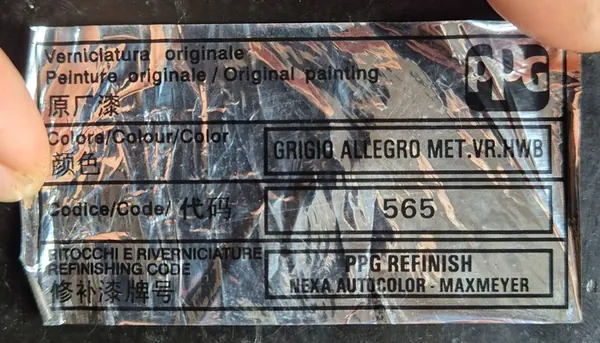 Paraurti posteriore Fiat Panda 3 2012 GRIGIO ALLEGRO MET.VR.HWB 565 image 8