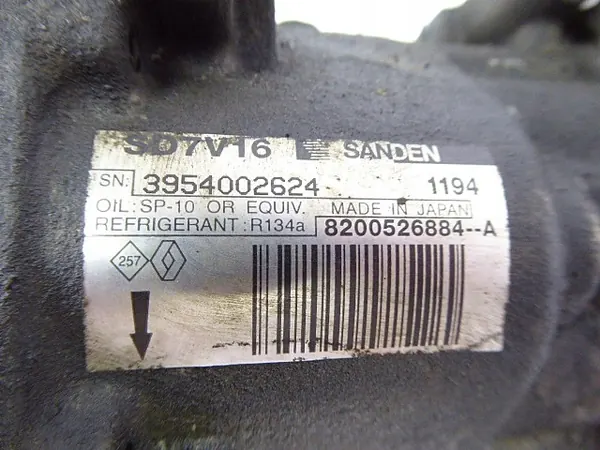 Compressore Aria Condizionata Dacia Logan 04- 1.5 DCI OEM image 2