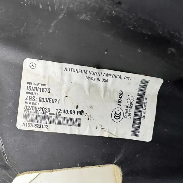 OEM JPFA1676823102 Vasen Taka Pyöräkaari image 7