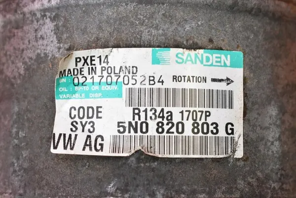 Compressore Aria Condizionata Skoda Fabia 2 II 1.2 TSI image 6