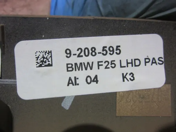 BMW X3 F25 Sisustusverhoilupaneelit OEM 9200952 image 10