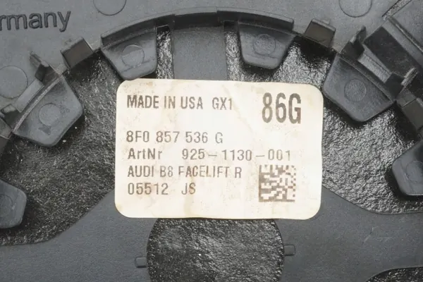 Insert miroir droit avant OEM 8F0857536G Audi A5 image 5