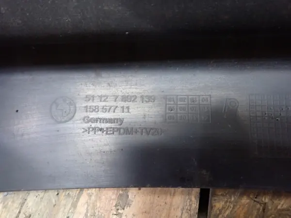 Bakre Stötfångare Spoiler BMW 3 III E90 E91 LCI 51127892139 image 5