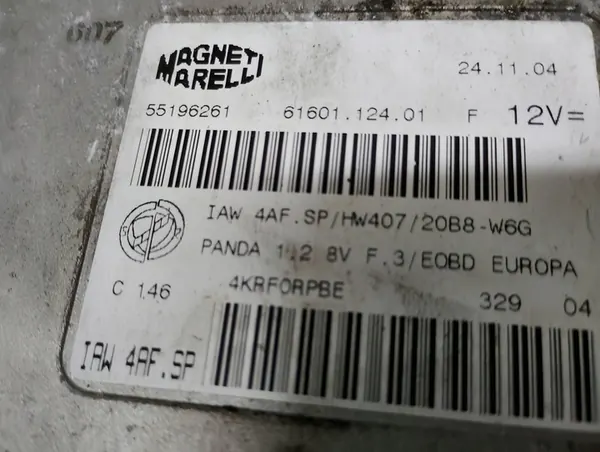 Motorstyrningsenhet Fiat OE 55196261 image 4