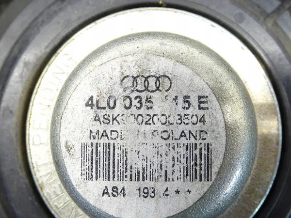 Alto-falante dianteiro esquerdo direito Audi Q7 4L 4L0035415E image 3