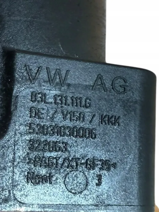 VW POLO 6R 09-14 SEAT IBIZA IV 2.0 TDI Intercooler Rohr 6R0145762R image 10