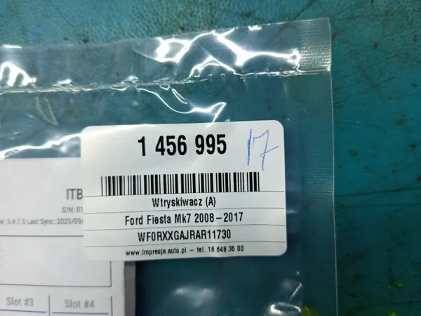 Inyector 0445110339 para Ford Fiesta MK7 1.4 TDCI image 5