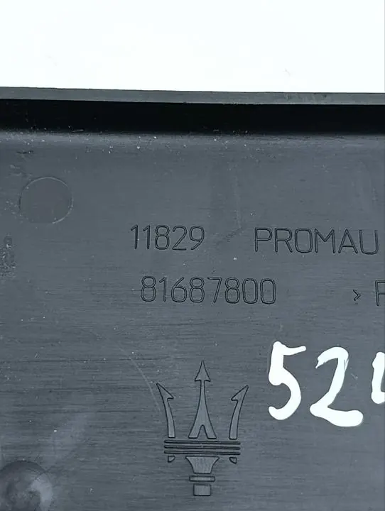Support plaque OEM 81687800 pour Maserati Quattroporte V image 6