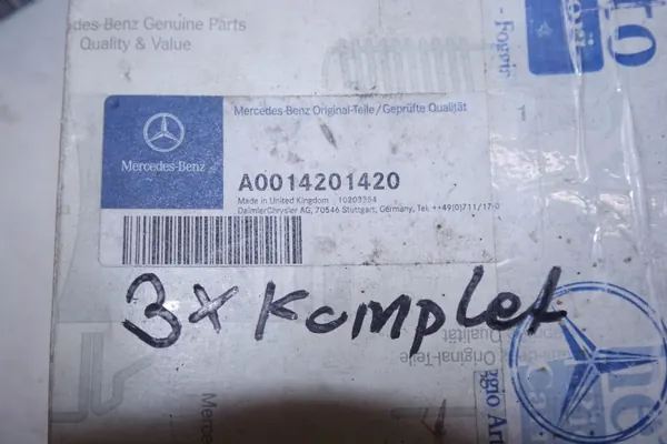 Käytetyt etujarrunpalat OEM A0014201420 Mercedes image 3