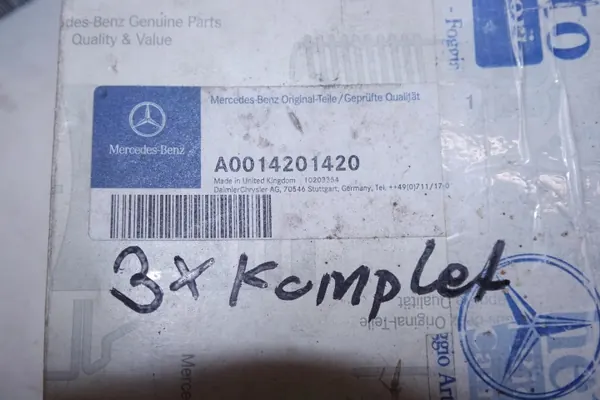 Käytetyt etujarrunpalat OEM A0014201420 Mercedes image 6