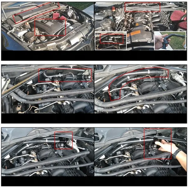 Separador de óleo para BMW N54 335 E90 E91 E92 image 4
