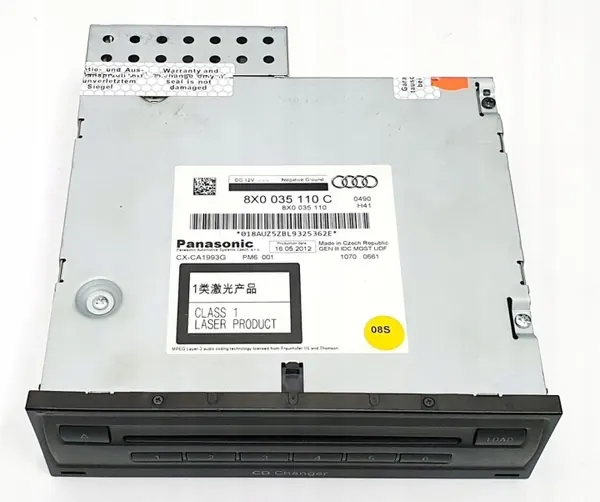 Audi OE CD-wisselaar OEM 8X0035110C - Gebruikt image 4