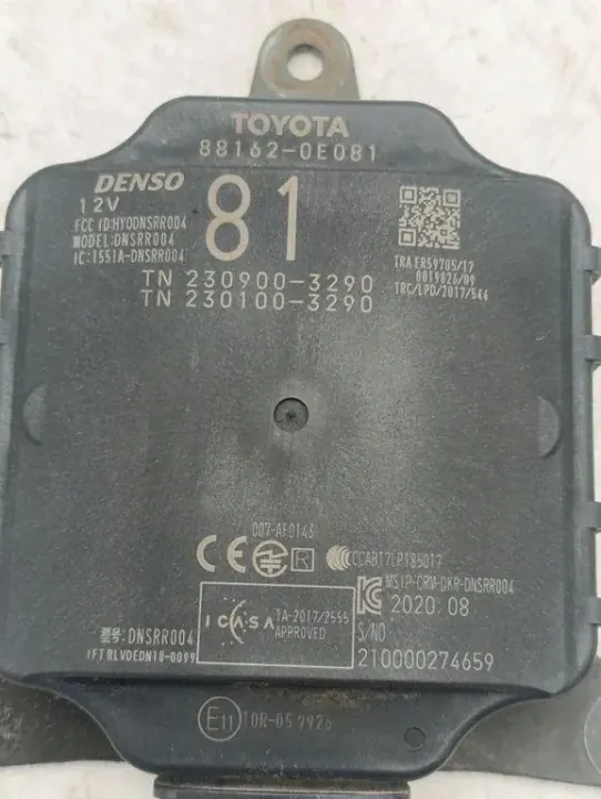 Toyota dodehoekmodule OEM 2309003290 - Gebruikt image 3