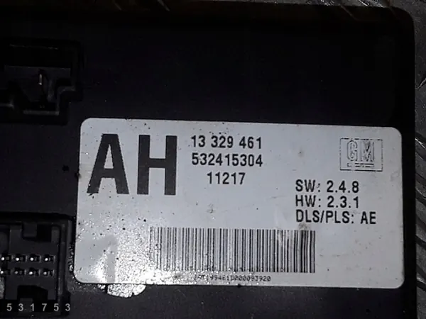 2011 Opel Insignia A ECU 13329461 image 3