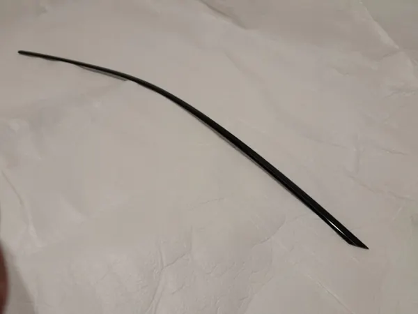 Audi A6 C8 Övre Dörrlist Höger Fram OEM 4K0837644A image 4