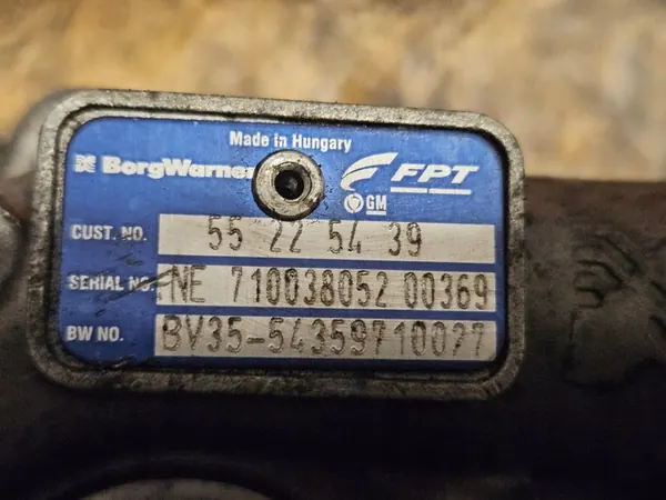 Turbina Alfa Romeo Mito Aveo Astra J Combo C Meriva B Corsa D 1.3 CDTI image 3