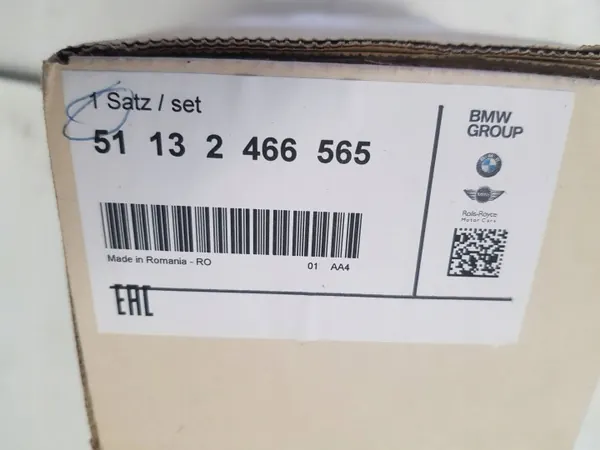 Moldura de guardabarros MINI OEM 51132466565 - Usado image 3