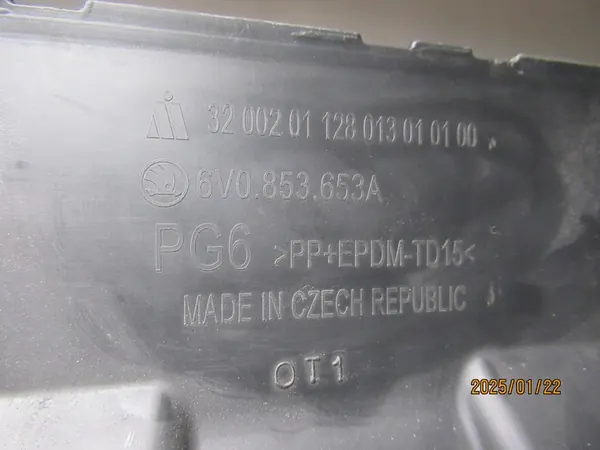 Grille for SKODA FABIA 3 2014- Used image 6