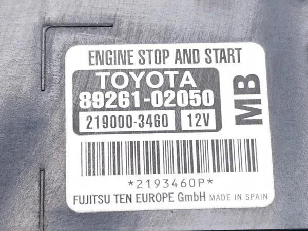 Módulo de encendido OEM 89261-02050 para Toyota Auris 1.4 D-4D image 7