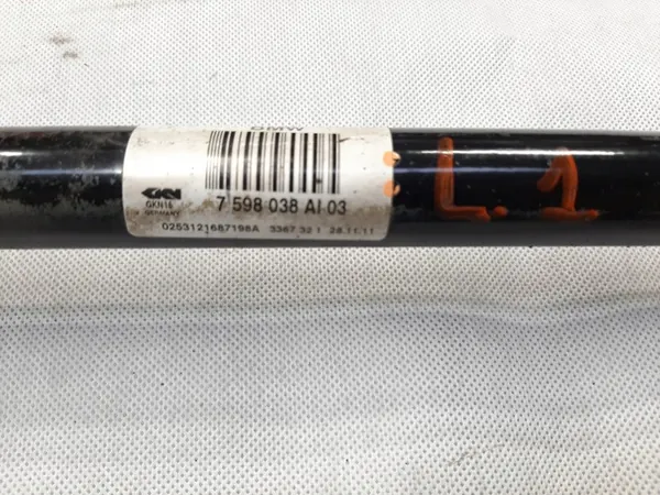 Höger Bakaxel 7598038 BMW X3 F25 X4 F26 image 2