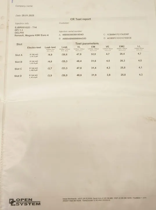 Inyector RENAULT Dacia Nissan 1.5 DCI EJBR05102D image 7