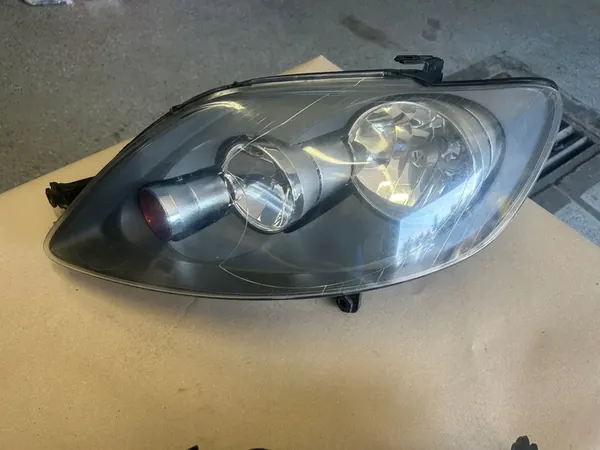 VW GOLF V PLUS LAMPADAS DA FRENTE COMPLETAS EUROPA image 3