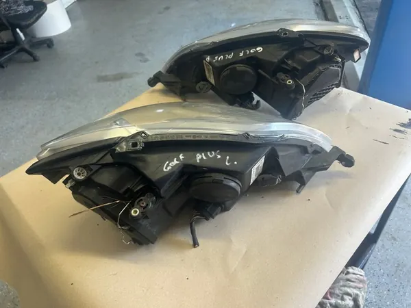 VW GOLF V PLUS LAMPADAS DA FRENTE COMPLETAS EUROPA image 5
