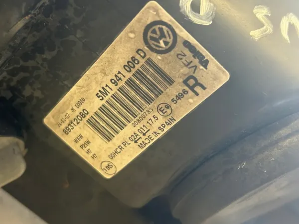 VW GOLF V PLUS LAMPADAS DA FRENTE COMPLETAS EUROPA image 7