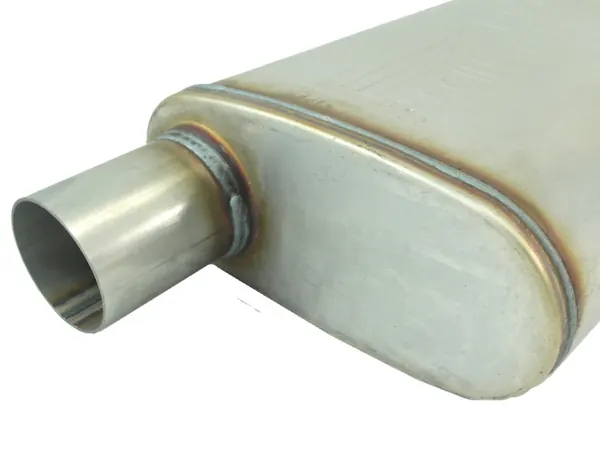 Universal Ovaler Schalldämpfer 3" 76mm 35cm EP11229 image 4