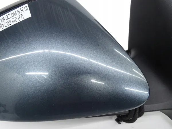 Rechter Außenspiegel vorne OEM LF7Y 16R 6 Pin Skoda Octavia III image 4