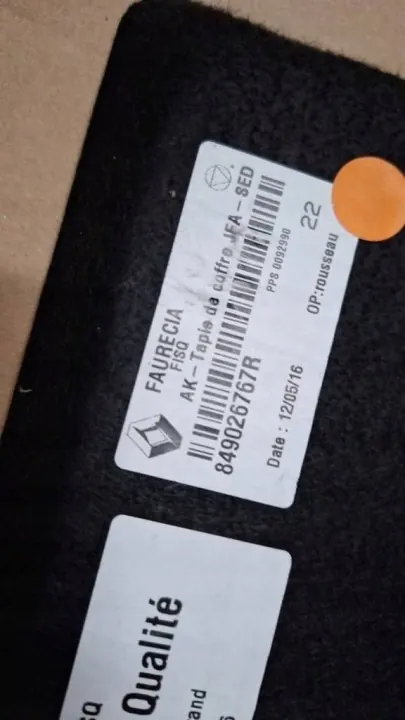 OEM 849026767R kofferbakplank voor Renault Scenic IV hybride image 4