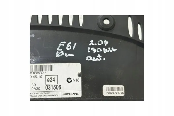 Pantalla navegación BMW OEM 9224346 para Serie 5 image 4